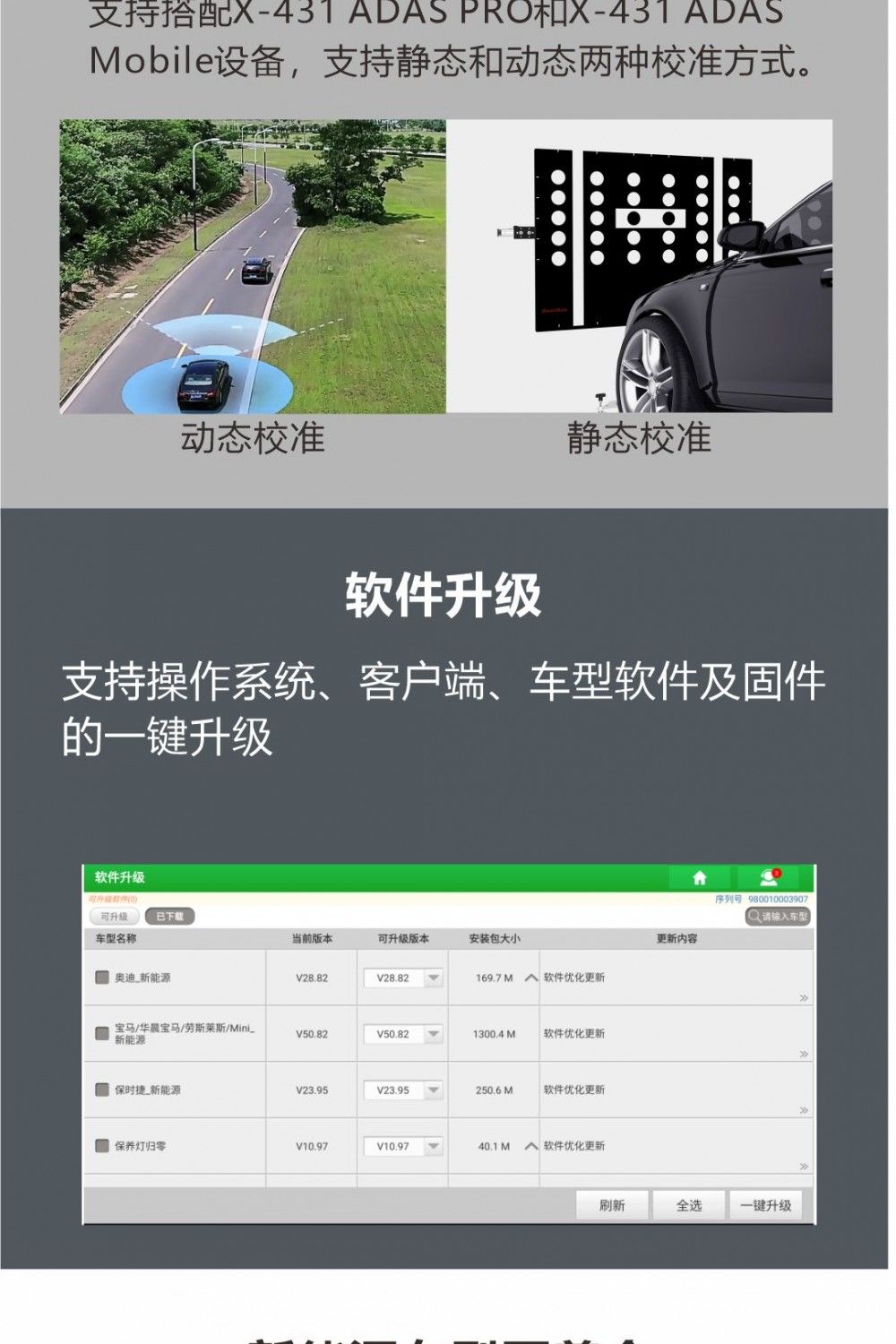 【元征】X-431 EV MAX新能源95% 超强整车+电机+电池包检测 远程诊断+在线编程 ADAS校准 特殊功能 归零匹配复位编码 欧美亚国产